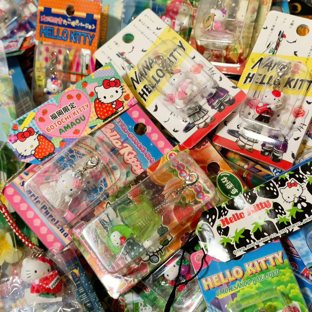 ご当地キティ359個　ロリータ/イチゴ根付/コラボ/非売品等　入手困難 多数