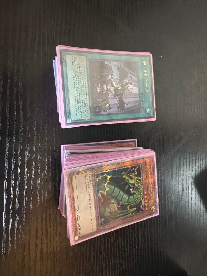 エ*グ様 遊戯王引退品【デッキ×2・WCQスリーブ・汎用カード等】