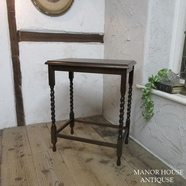 イギリス アンティーク 家具 サイドテーブル オケージョナル 英国 6129d