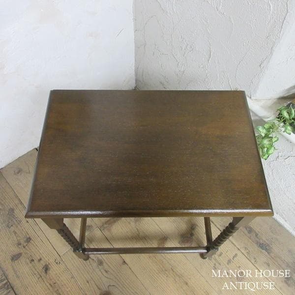 イギリス アンティーク 家具 サイドテーブル オケージョナル 英国 6129d