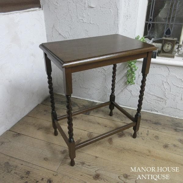イギリス アンティーク 家具 サイドテーブル オケージョナル 英国 6129d
