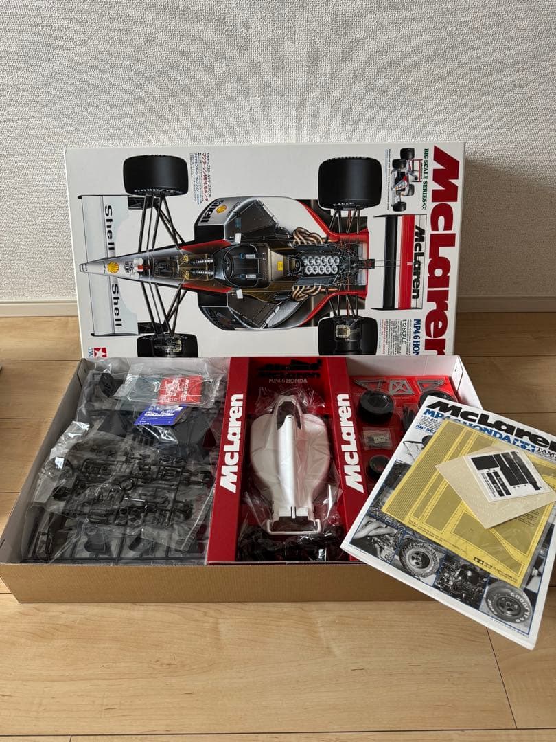 未組立　Tamiya McLaren MP4/6 Honda 1/12