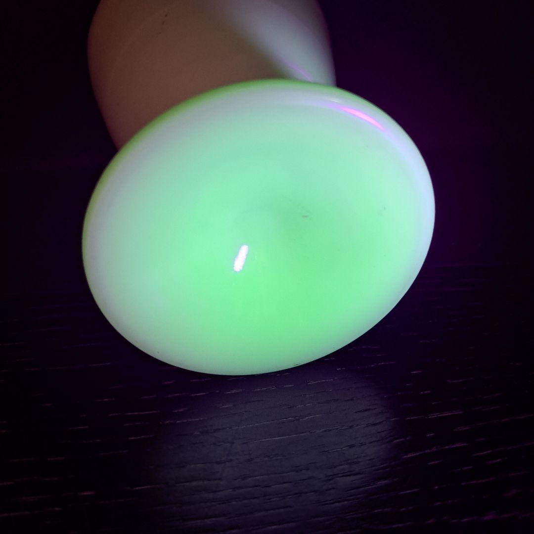 ウラン硝子　乳白　マッキータンブラー　USA 　ファイヤーキング社　1930年