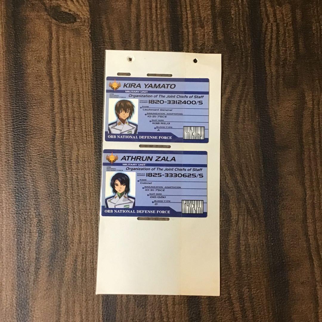 機動戦士ガンダム　SEED DESTINY IDカード