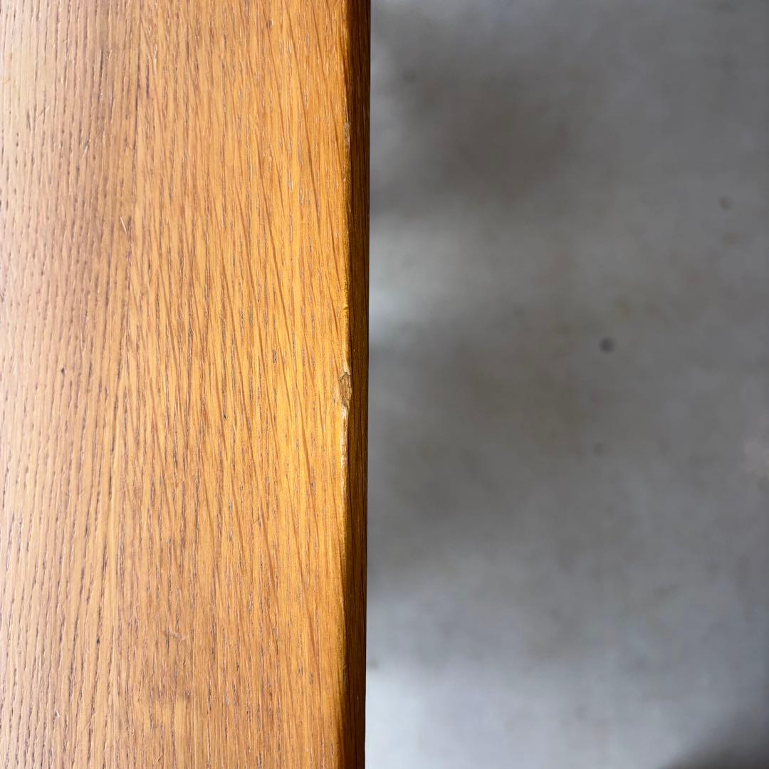 【美品】大塚家具 ダイニングテーブル＆チェア3脚セット 無垢材／引き取り限定