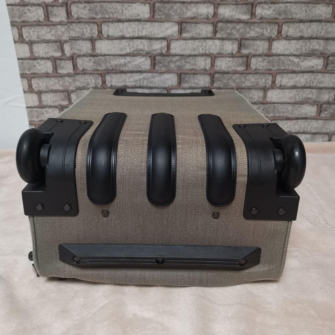 希少 PORTER 吉田カバン キャリーケース キャンバス 本革 鍵付き