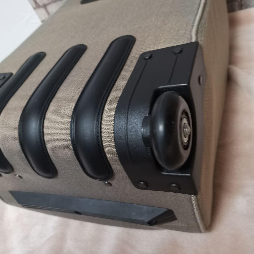 希少 PORTER 吉田カバン キャリーケース キャンバス 本革 鍵付き