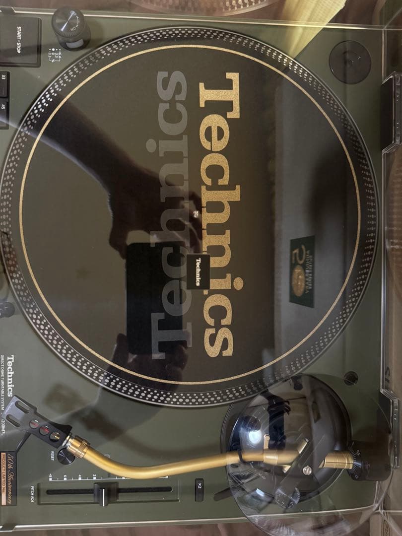 Y*R様 Technics SL-1200M7L-G(グリーン)50周年記念ター