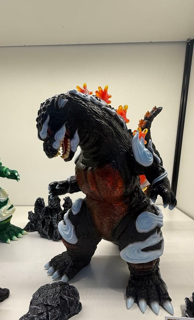 frogtree ゴジラ 1995 浮世ノ絵（黒）バーニングゴジラ