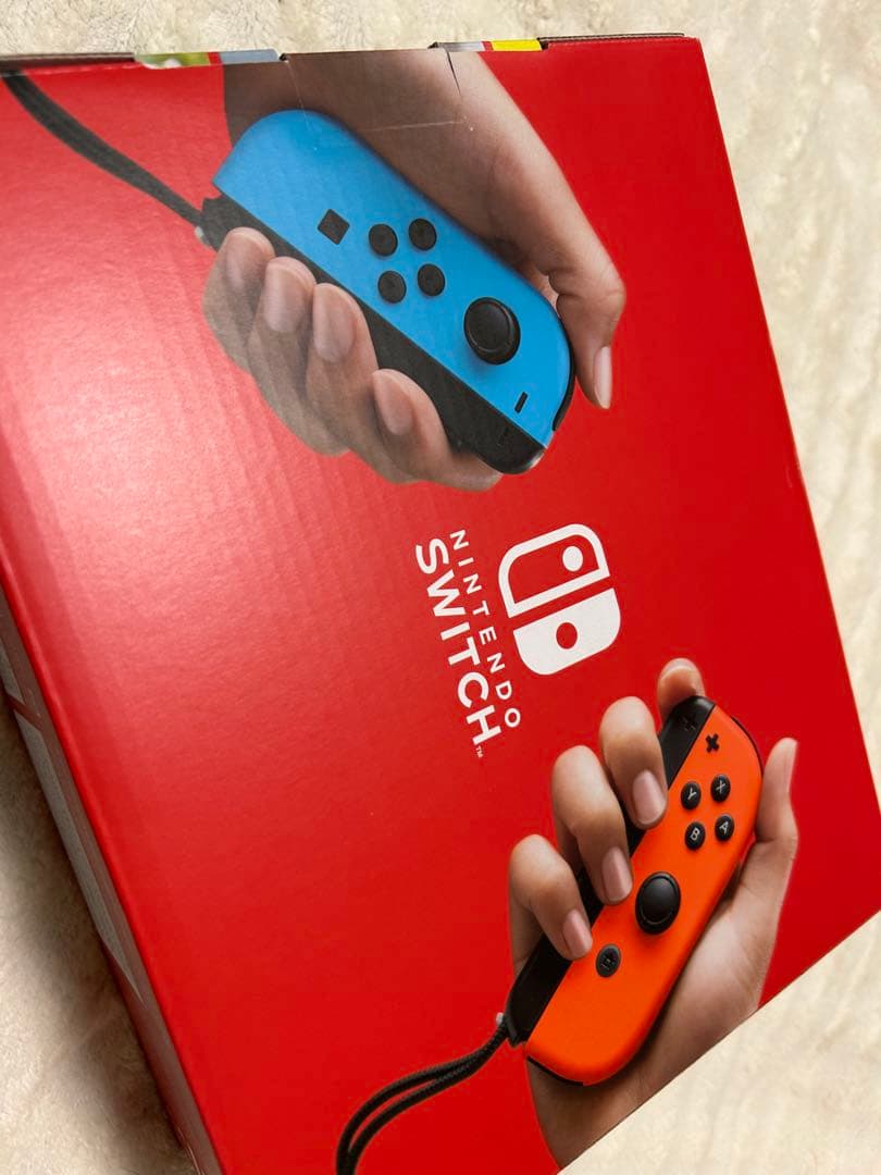 新品未開封 Nintendo Switch 本体 青/オレンジ Joy-Con