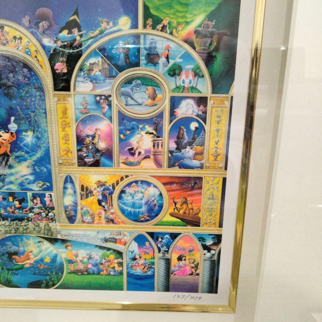 u342　ディズニー生誕記念オールキャスト限定シルクスクリーン