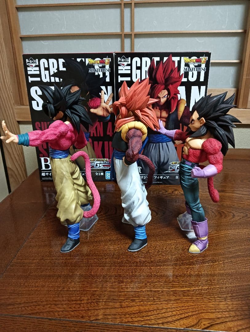 ドラゴンボール【一番くじ】グレイティストサイヤン　フィギュア　セット