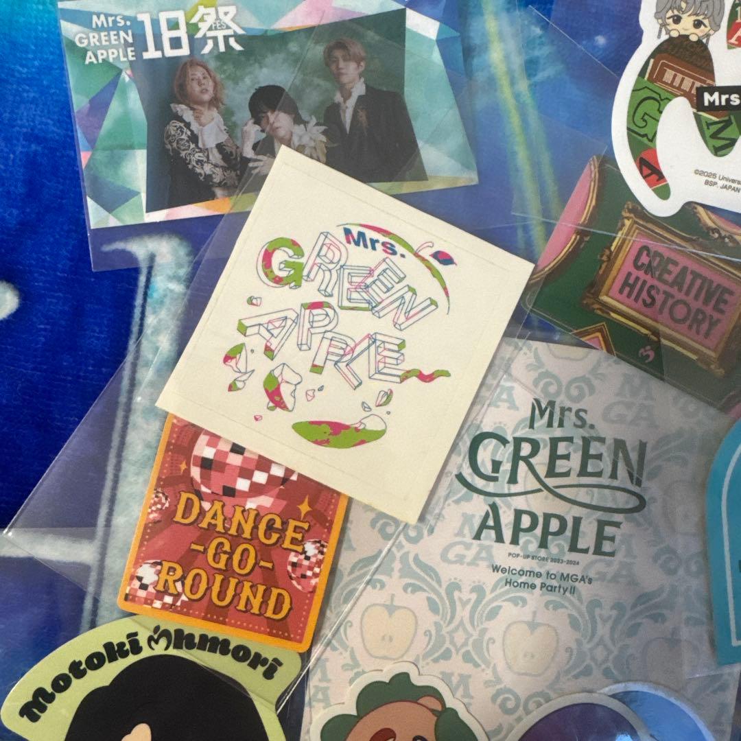 ミセスグリーンアップル　ステッカー　まとめ売り　フェーズ1 フェーズ2