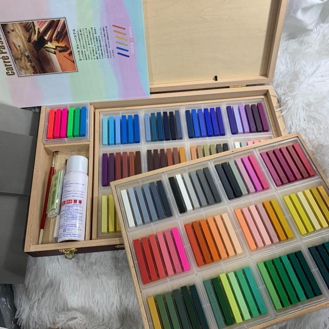 未使用♡ヌーベルカレーパステル　150色セット　木箱入り