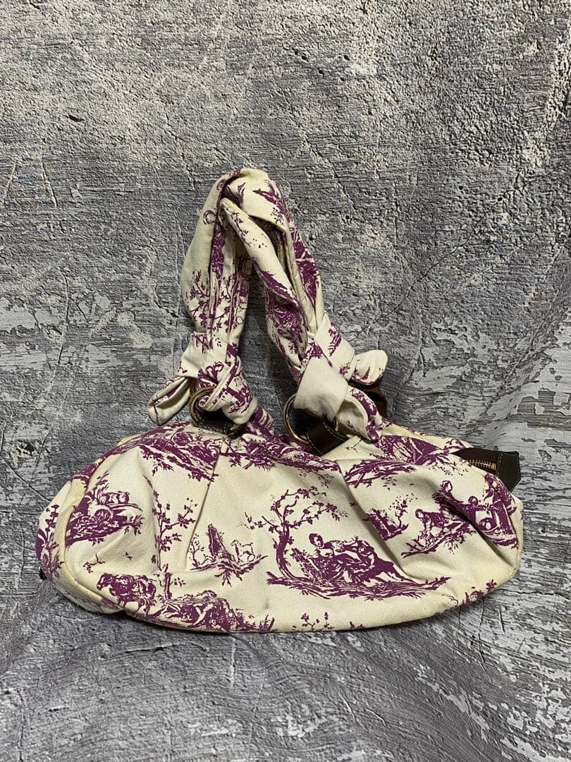 ヴィヴィアンウエストウッド　トワレ柄ハンドバッグ