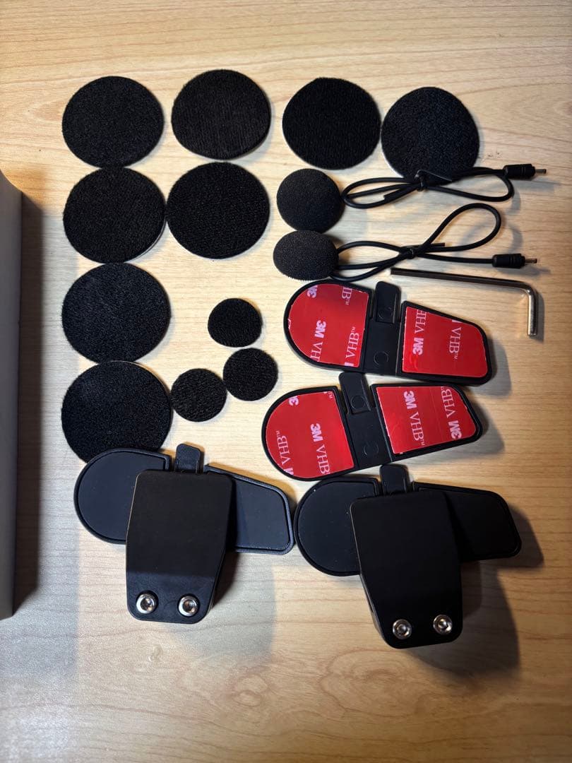 FODSPORTS FX6 ヘルメットインカム 2個セット