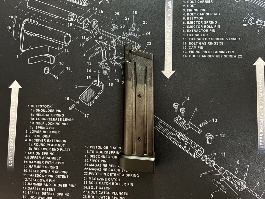 東京マルイ ハイキャパ5.1 ゴールドマッチ GBB 美品 箱・マガジン付属