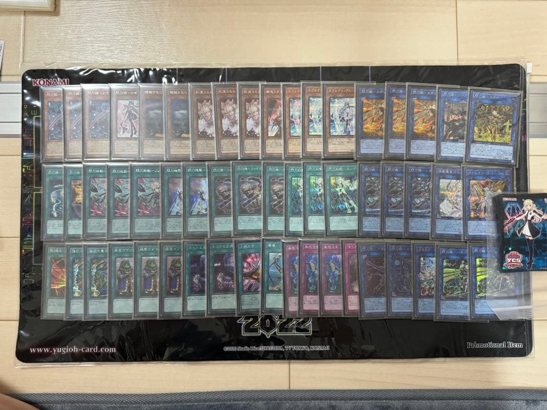 遊戯王　閃刀姫　デッキ　スリーブ付き　シク多め