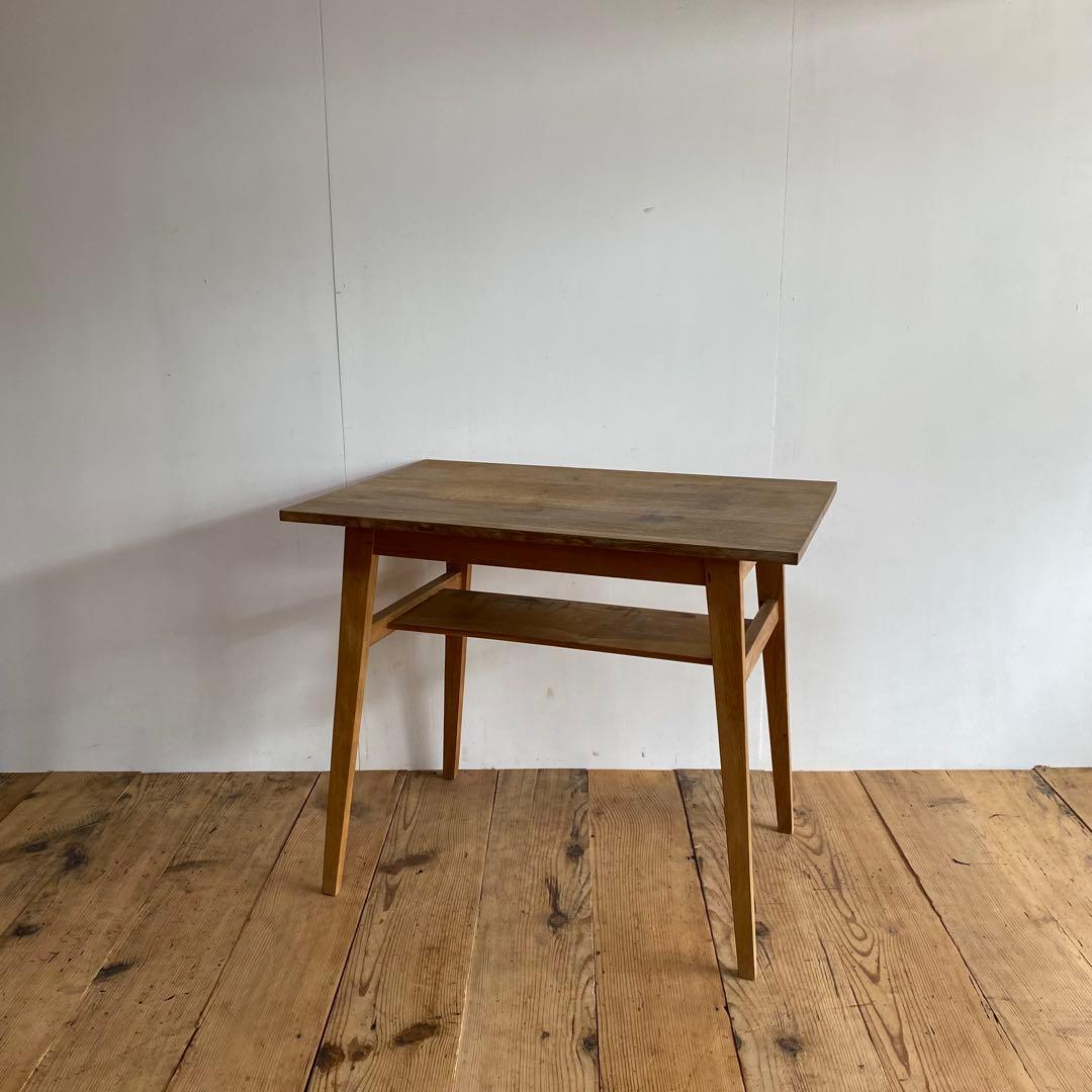アンティーク テーブル 机 オーク材 ナラ 無垢材 y43