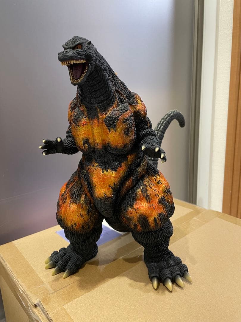 東宝30cmシリーズ ゴジラ 1995 バーニングクリアバージョン