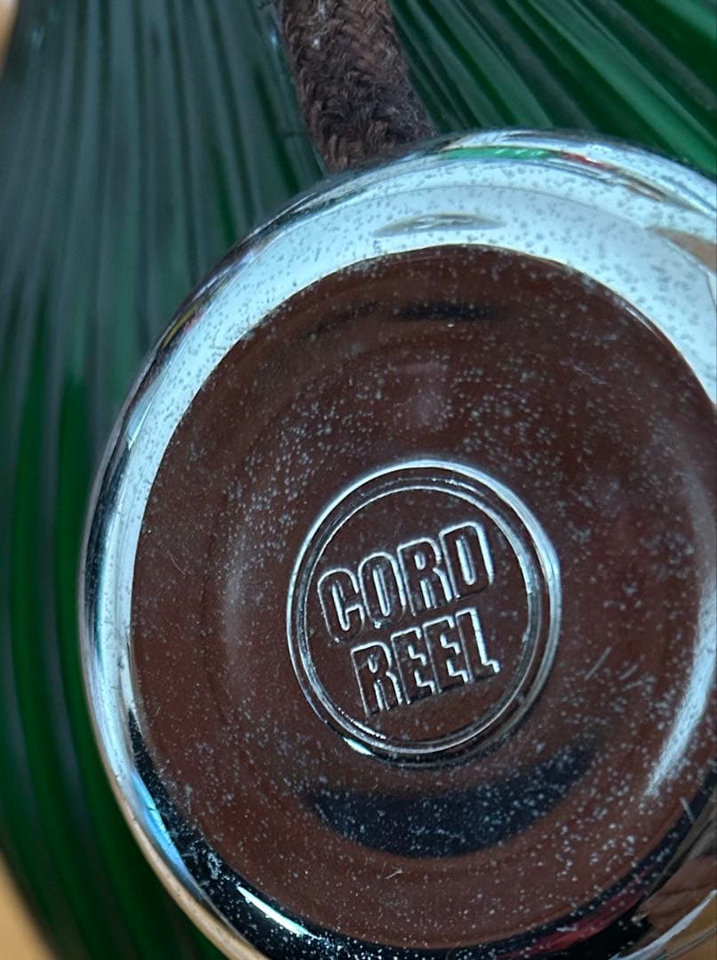 ペンダントライト　アンティーク　グリーンガラス 天井照明