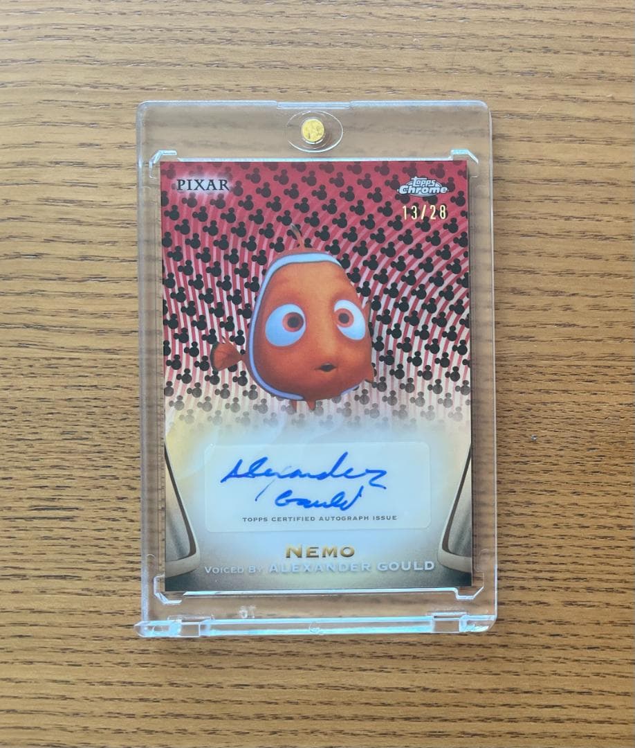 その他 2025 Topps Chrome Disney Nemo Auto /28