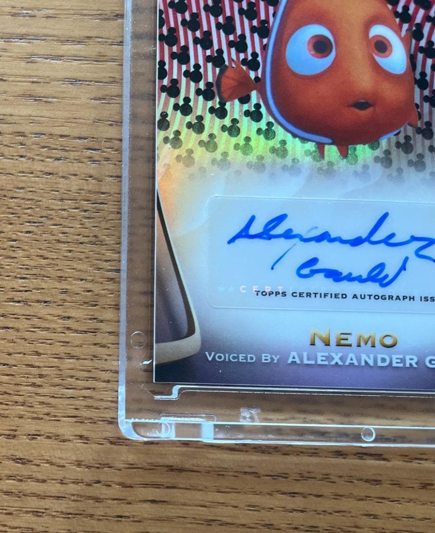 その他 2025 Topps Chrome Disney Nemo Auto /28