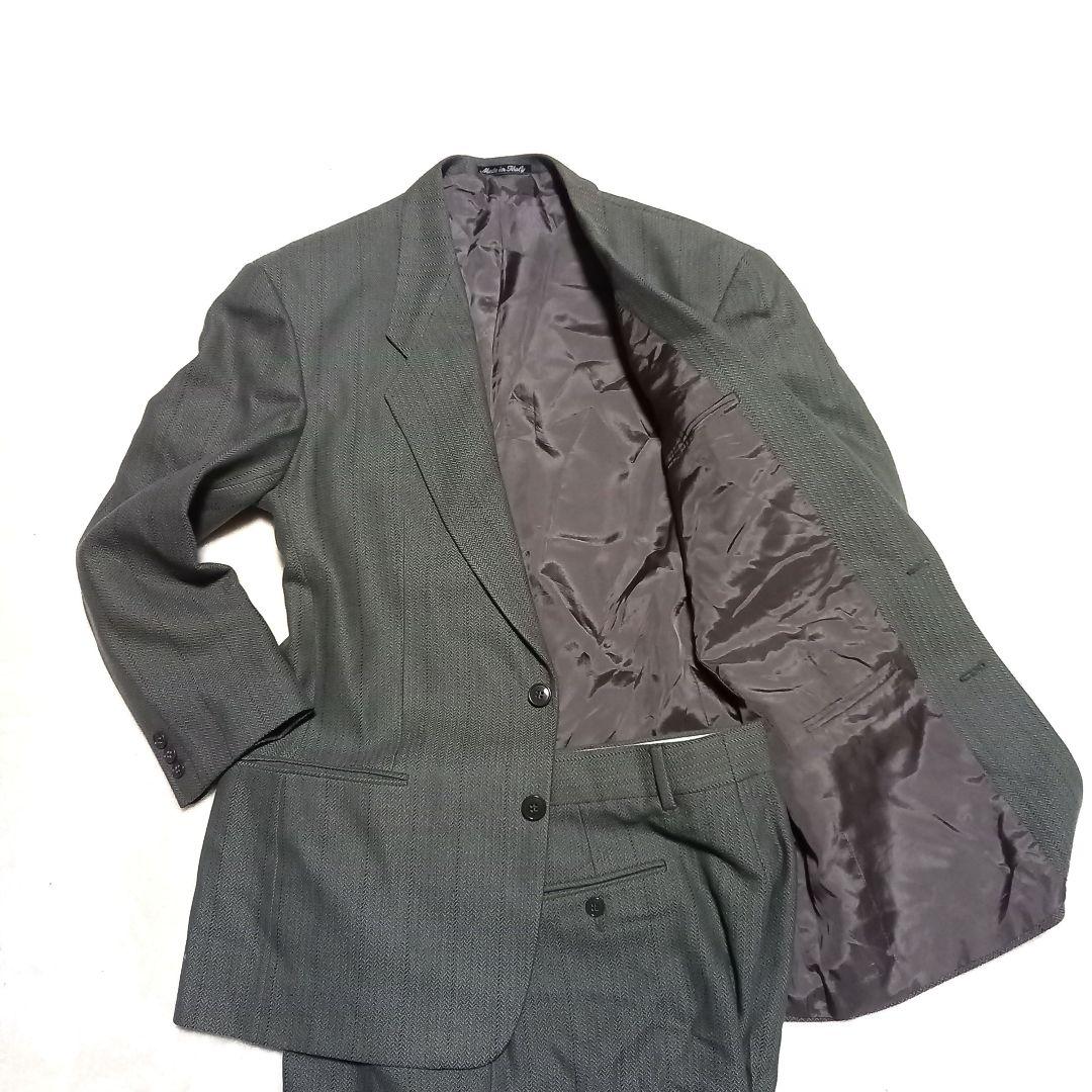 美品！ イタリア ジョルジオアルマーニ セットアップ XL メンズ スーツ