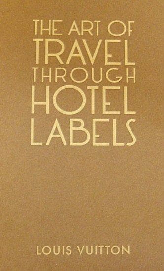 劇レア！ルイヴィトン ホテルラベルポストカードセット(v2-648)me350