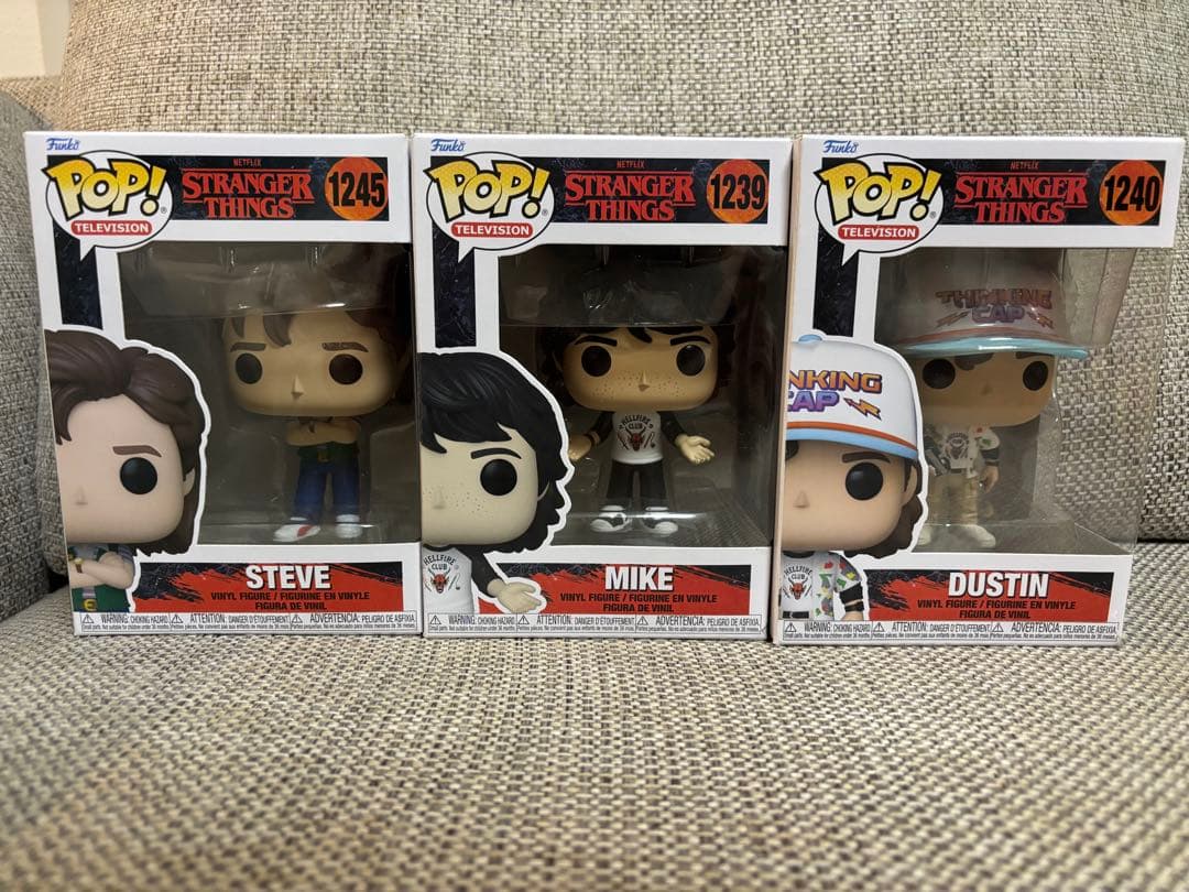 ストレンジャー・シングス フィギュア 3体セット