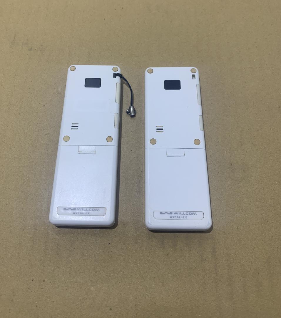 ウィルコム WILLCOM WX330J-Z E 2台セット