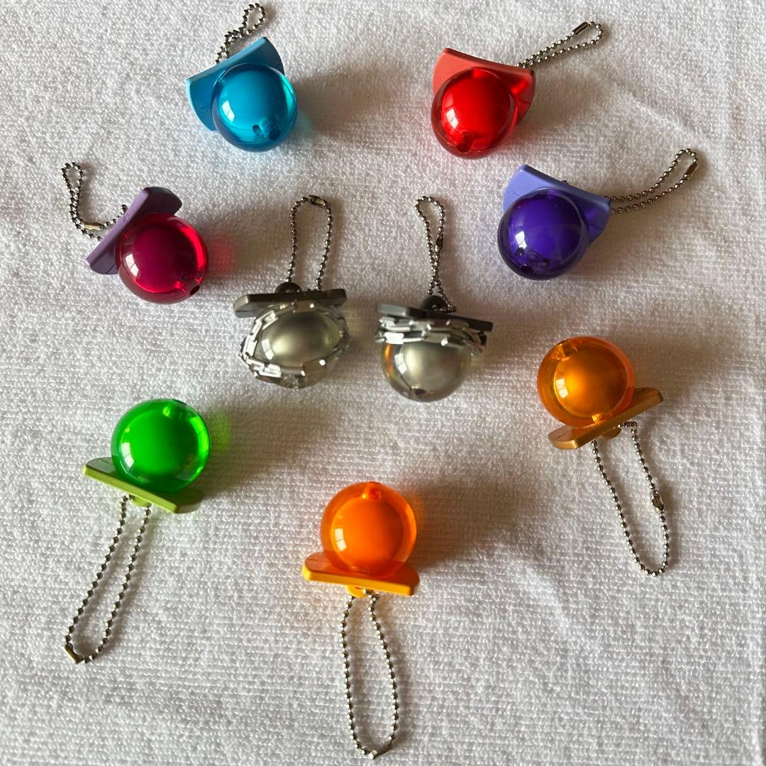 家庭教師ヒットマンREBORN!の アルコバレーノのおしゃぶり9個セットです