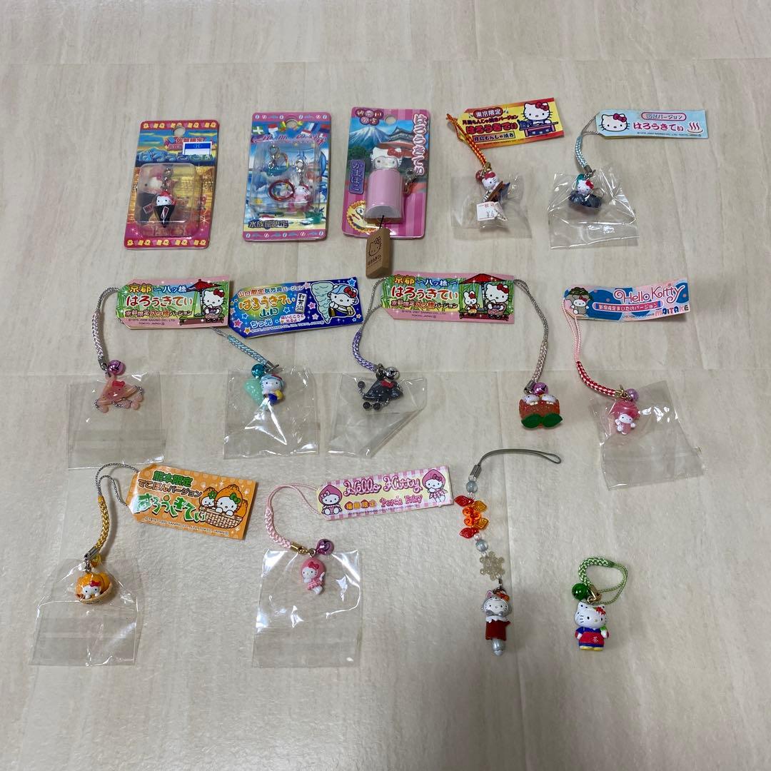 レア キティ ご当地ねつけ ストラップ まとめ売り サンリオ