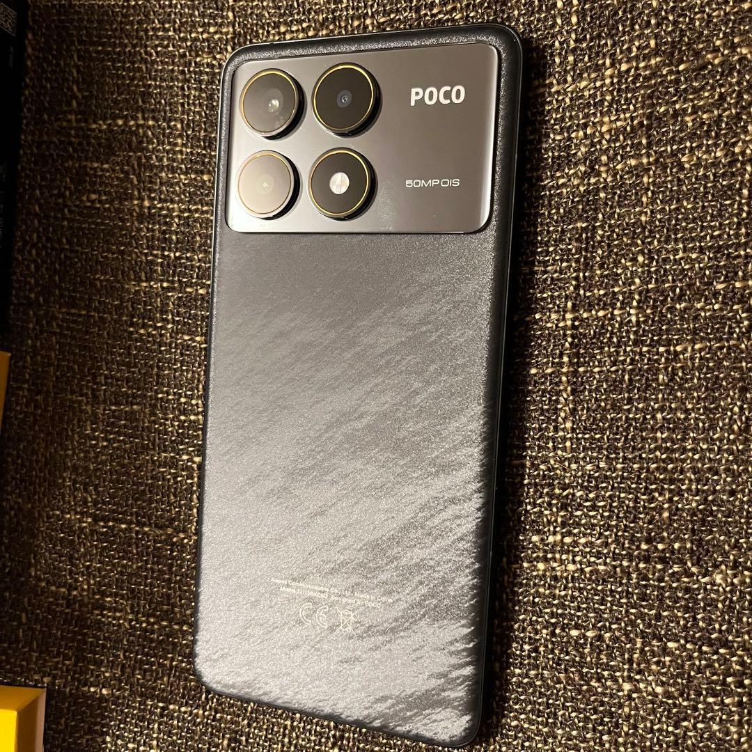 POCO F6 Pro 256GB ブラック MZB0HEJJP SIMフリー