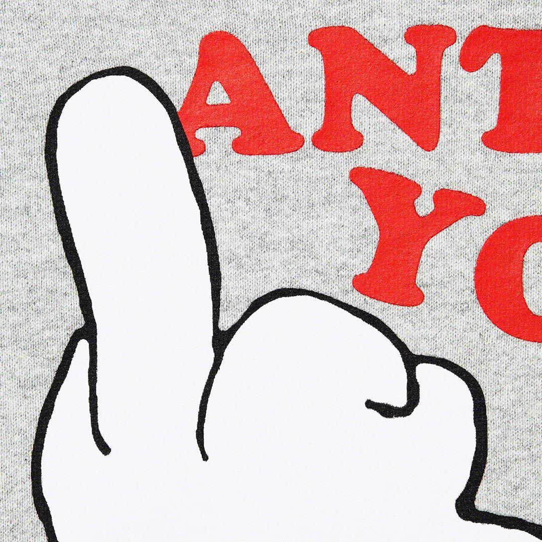 トップス Supreme Anti You Hooded Sweatshirt