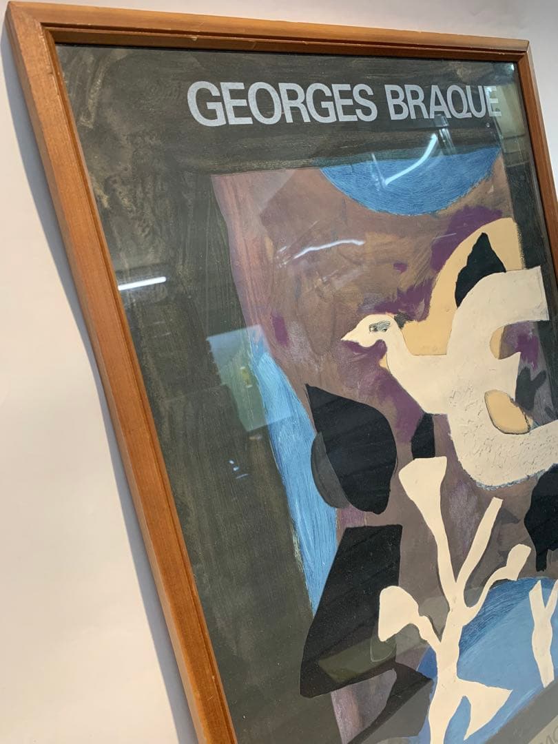 ES BRAQUE ジョルジュ ブラック リトグラフ ポスター　画廊