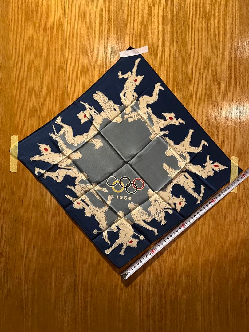 1956年オリンピック　選手着用柄スカーフ
