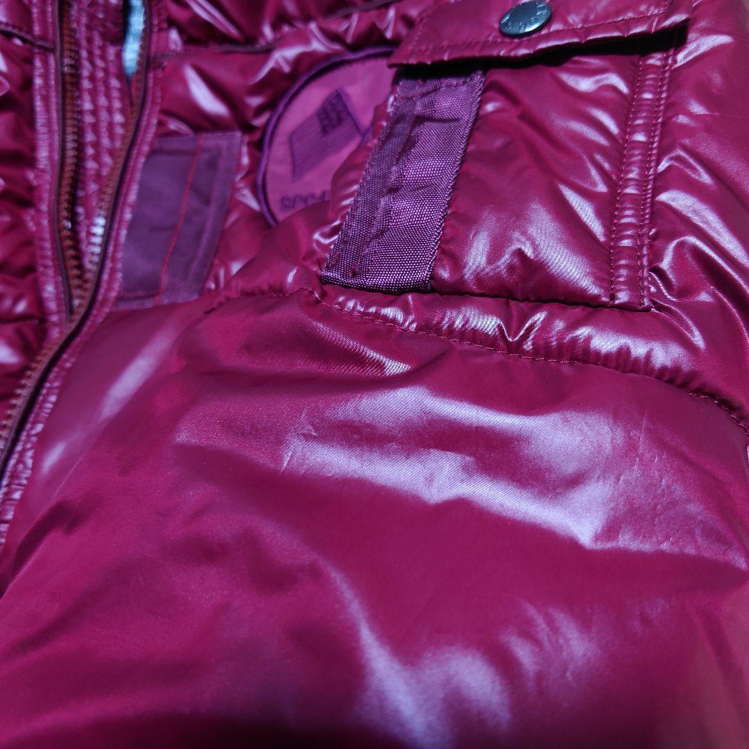 AVIREX(アヴィレックス)、メンズ中綿ブルゾン、ワインレッド、メンズМ