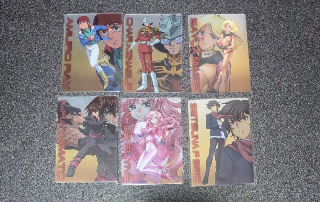 機動戦士ガンダム キャラホビ2010会場限定スペシャルカード6枚【非売品】