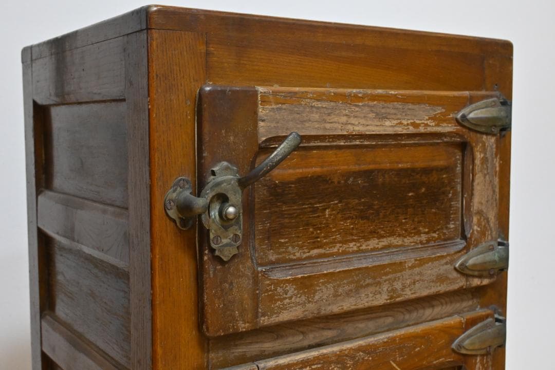 【昭和レトロ】氷式 冷蔵庫・アイスボックス・氷で冷やすタイプ(良品・静岡受取OK