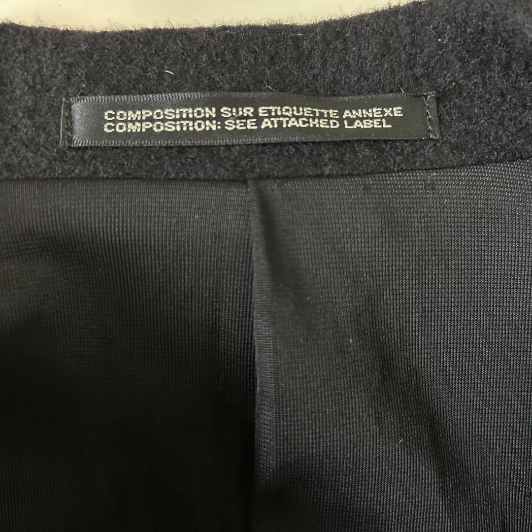 人気　ヨウジヤマモト　Y’s コート　黒　ウール