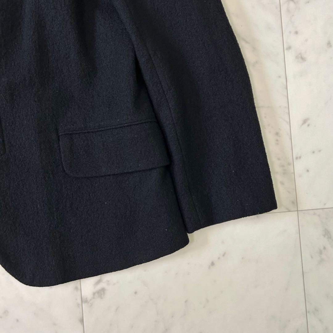 人気　ヨウジヤマモト　Y’s コート　黒　ウール