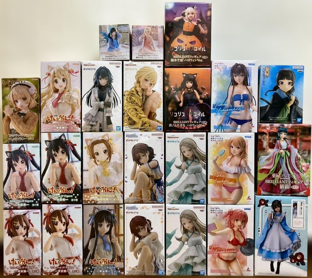 フィギュアセット　けいおん　アイマス など24体セット