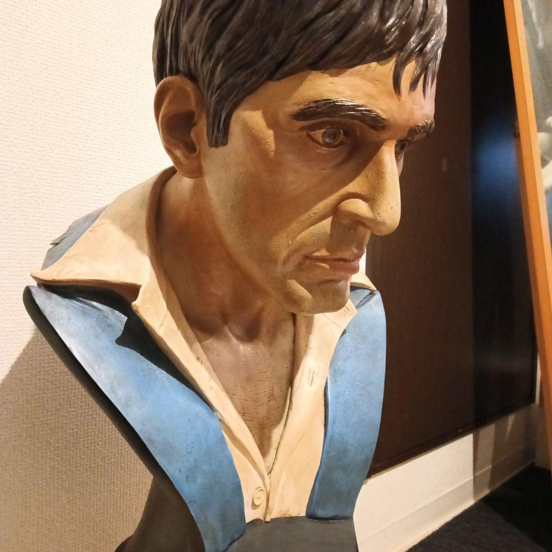 スカーフェイス⭐︎等身大バスト⭐︎サイドショウ⭐︎トニーモンタナ⭐︎アルパチーノ