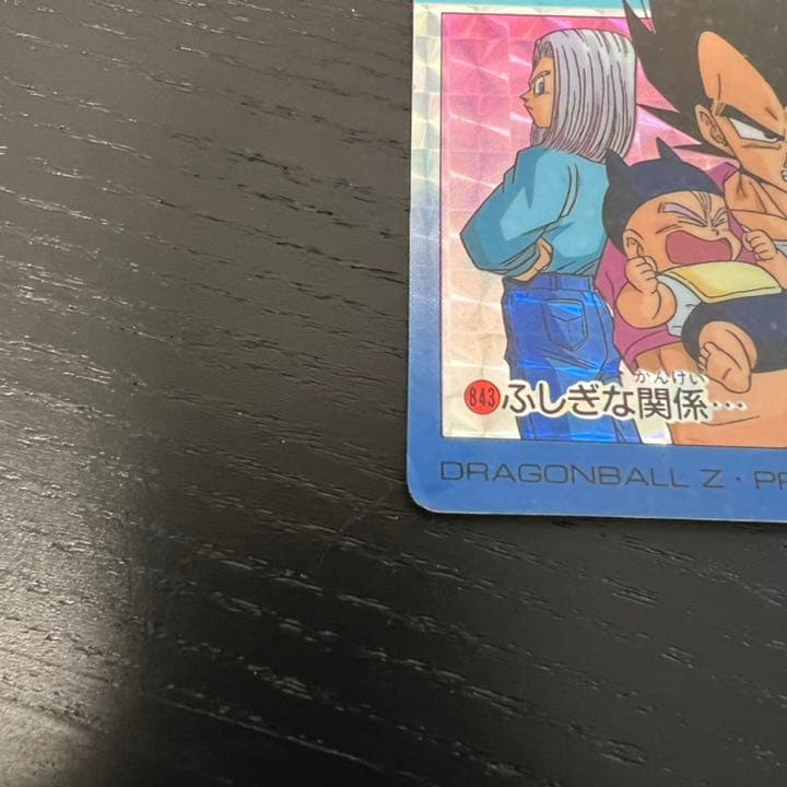 ドラゴンボールZ アマダPPカード  843 ふしぎな関係…