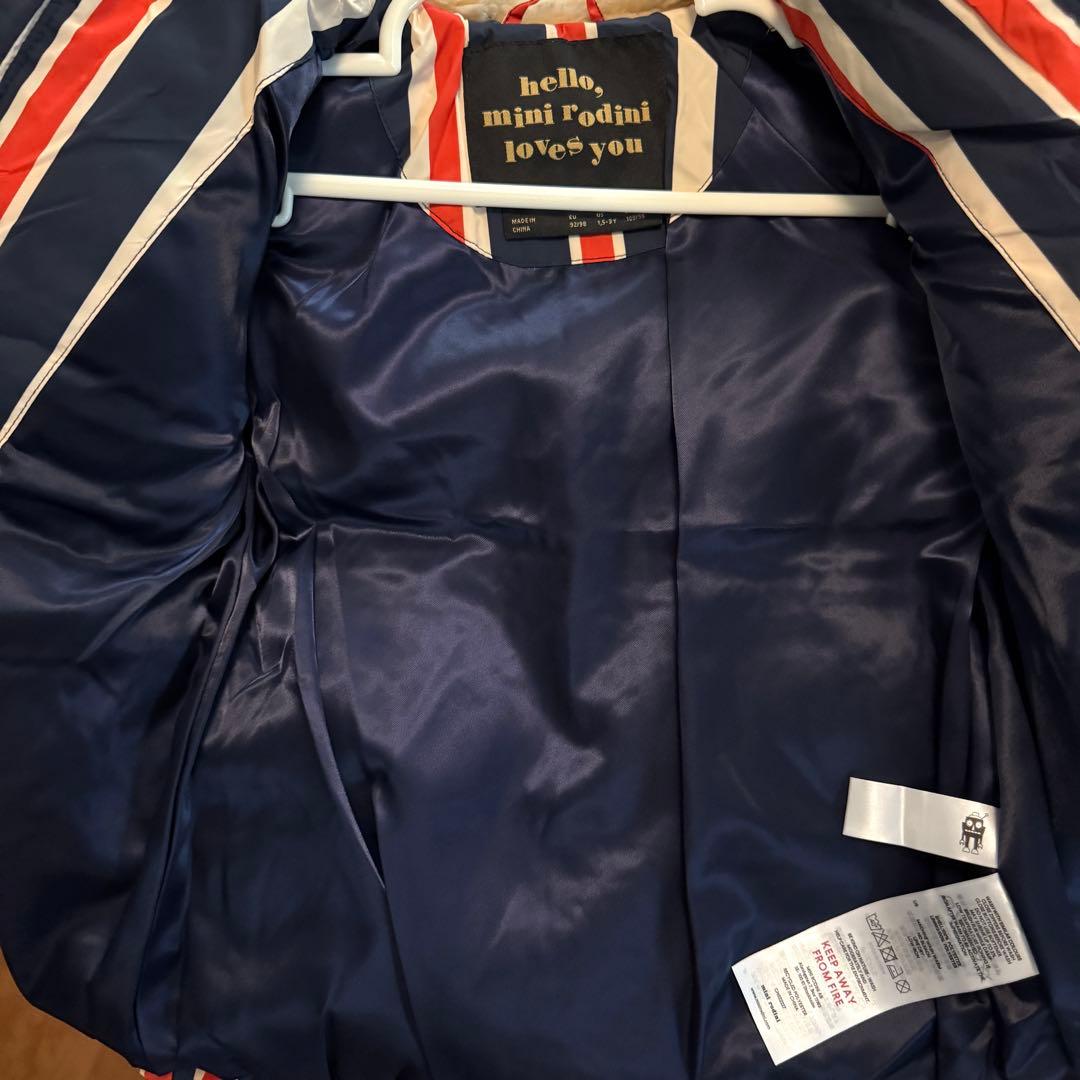 新品未使用！minirodini アウター　ダウン　コート
