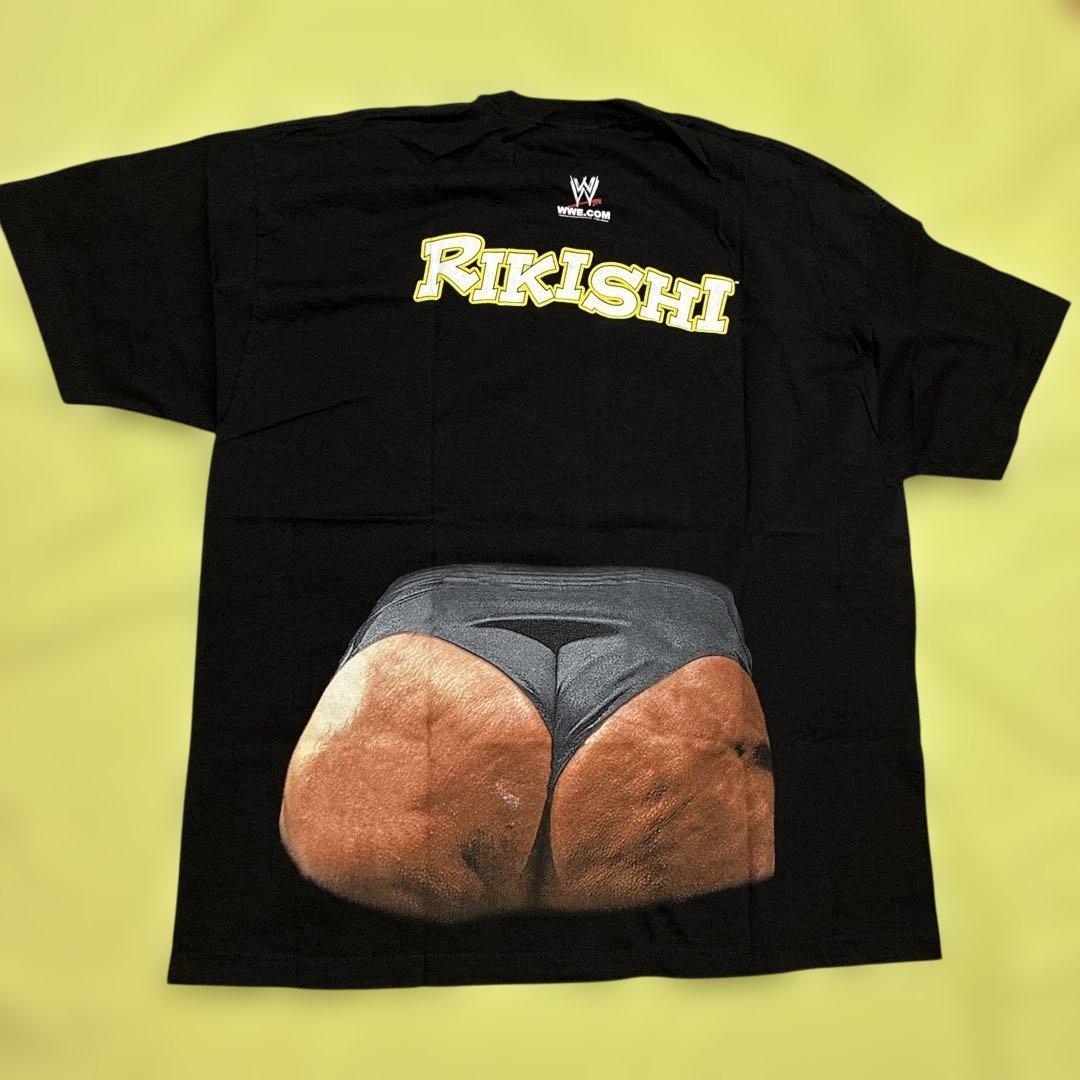 新品未使用　デッドストック　00s WWE プロレス　Tシャツ　リキシ