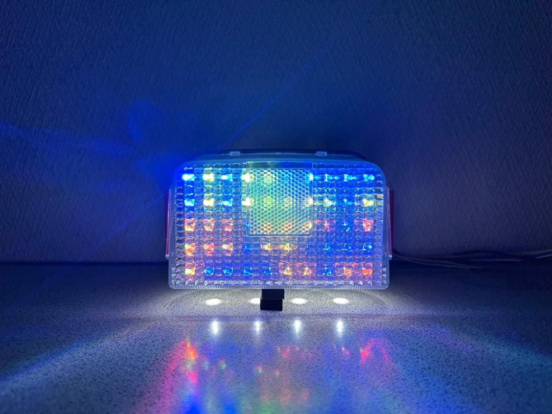 XJ400 XJ400D XJ400E 流星 RGB テール ランプ レインボー