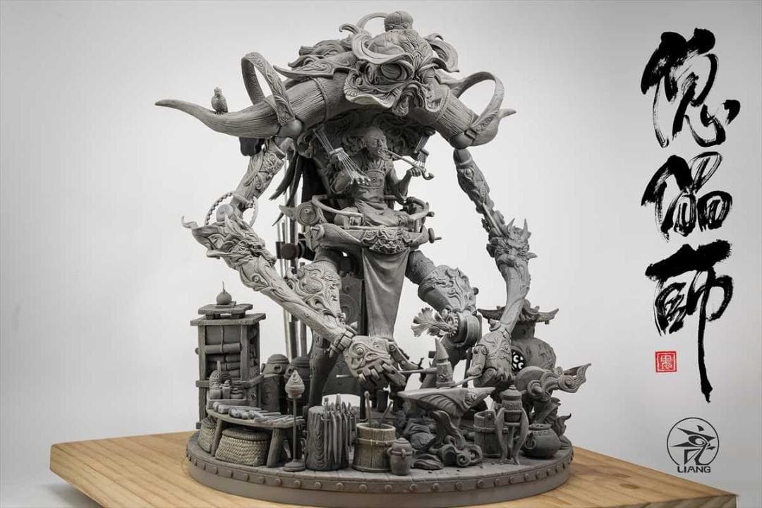 傀儡師ガレージキット 原型師 袁星亮