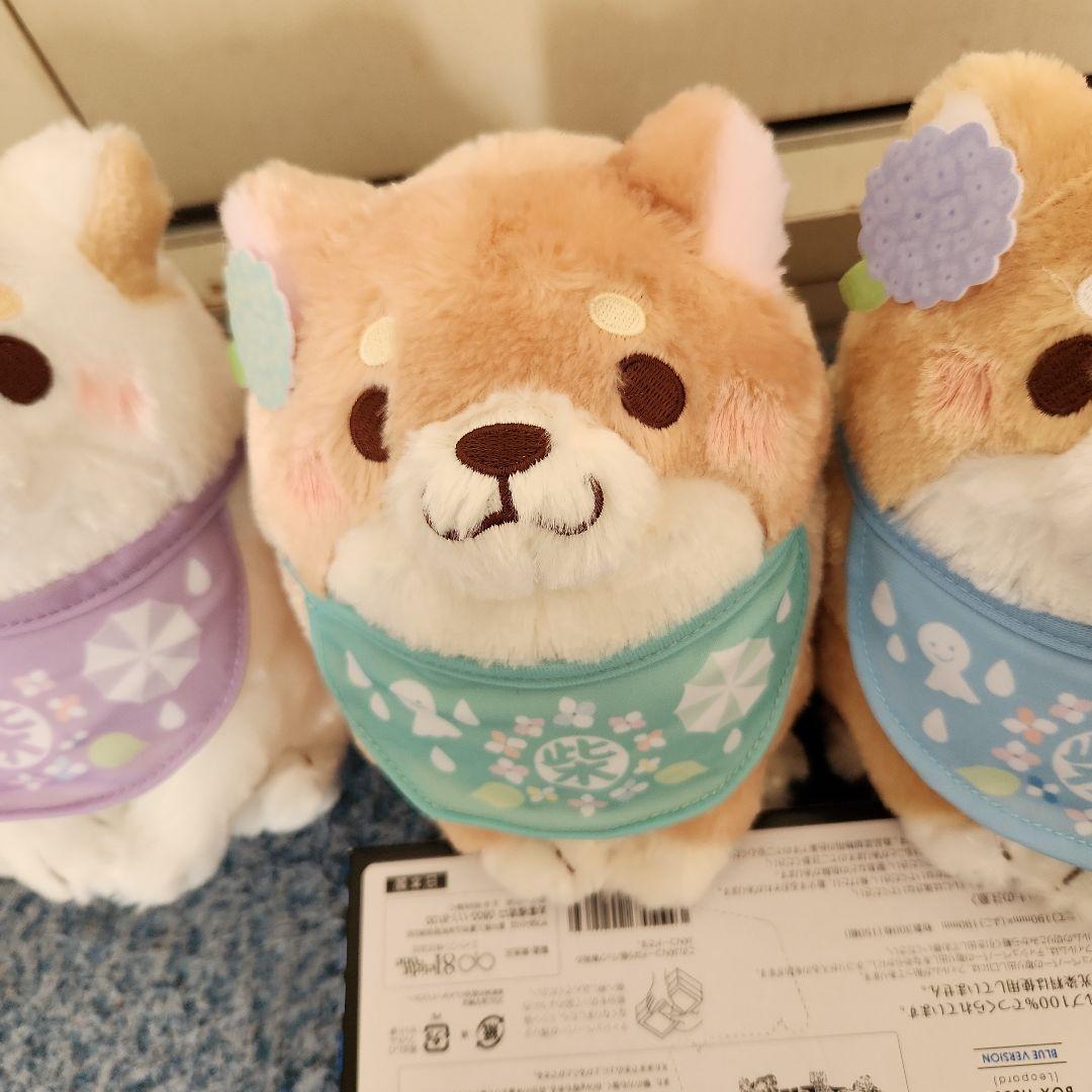 忠犬もちしばぬいぐるみ3個セット